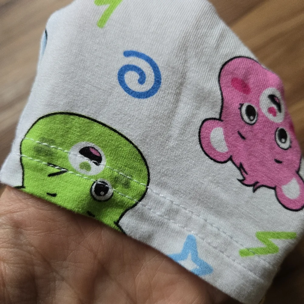 Girls 4T Care Bear & Polar Bear Cozy Pajama Sets EUC set of 2